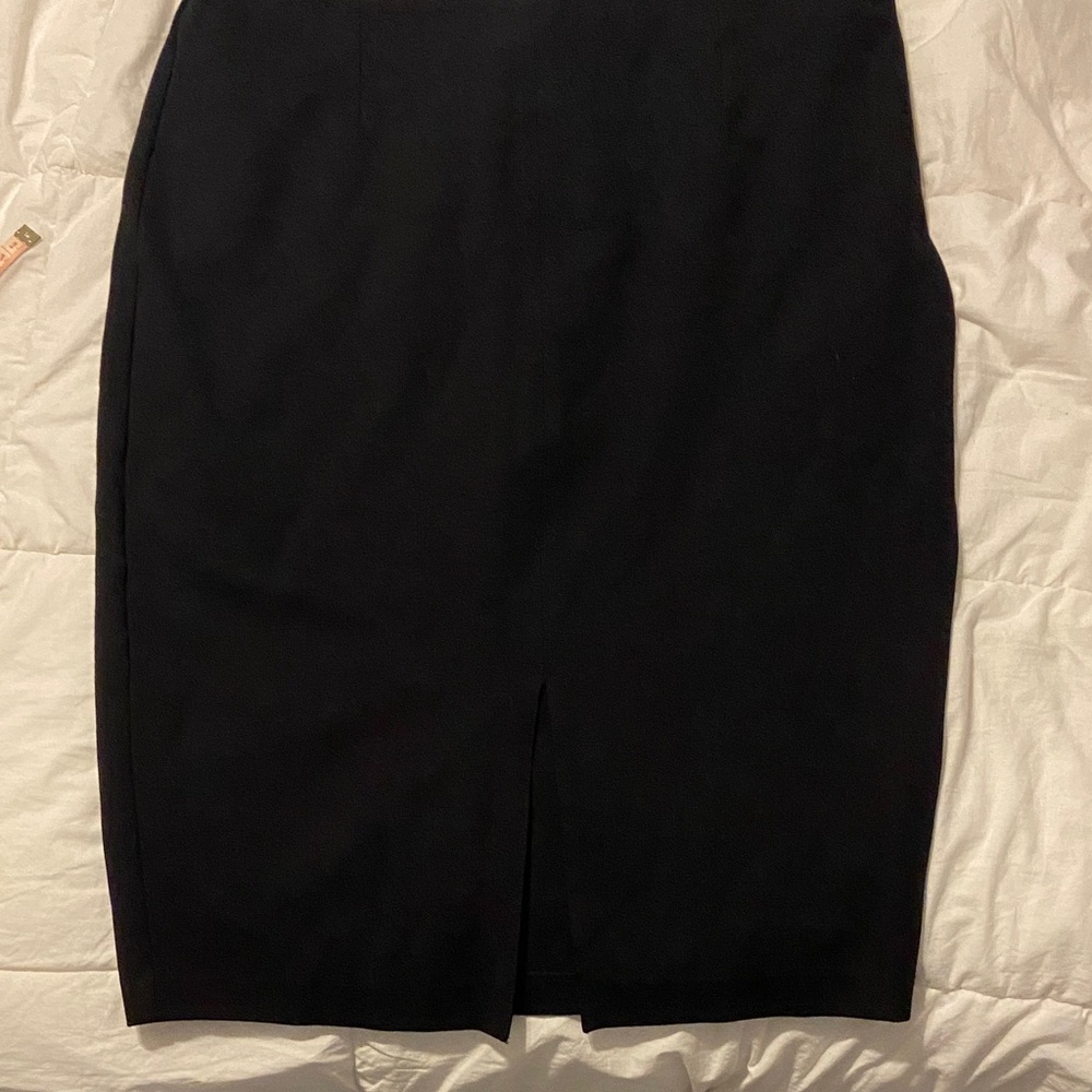 Elegant Black Pencil Skirt Reitmans XL